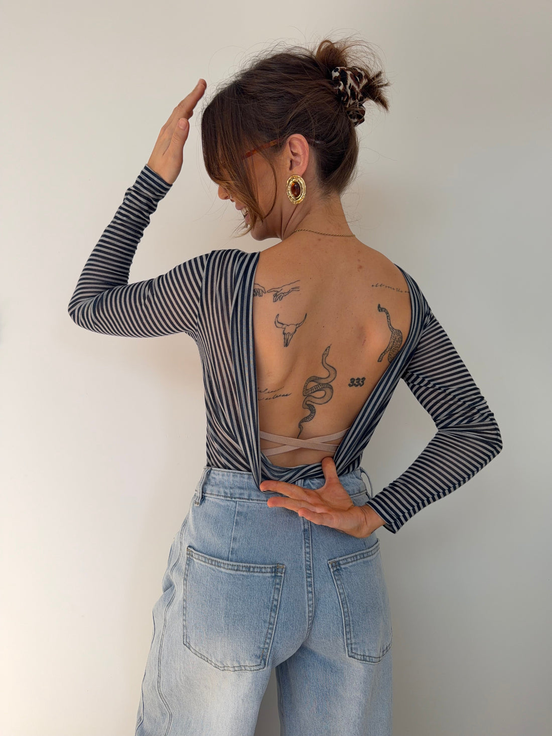 Soutien gorge dos nu - nude