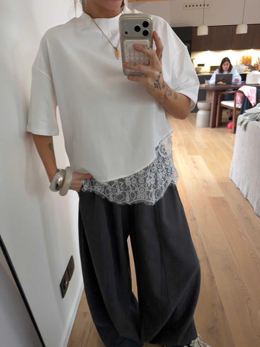 Pantalon Lio - gris