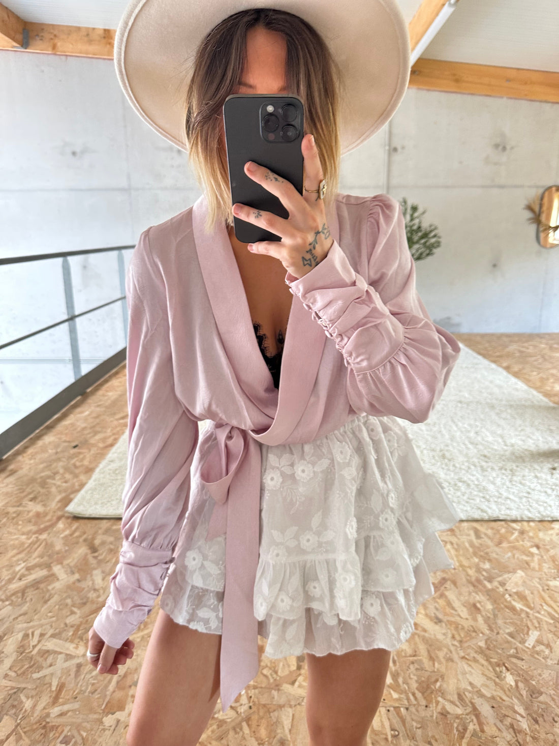 HAUT BLAZER - ROSY