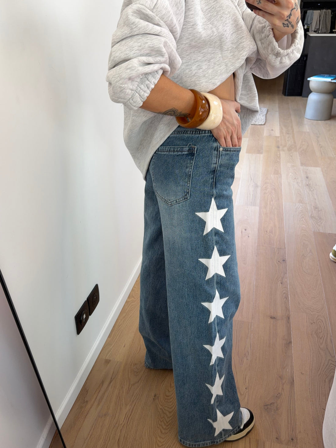 Jeans STAR - bleu