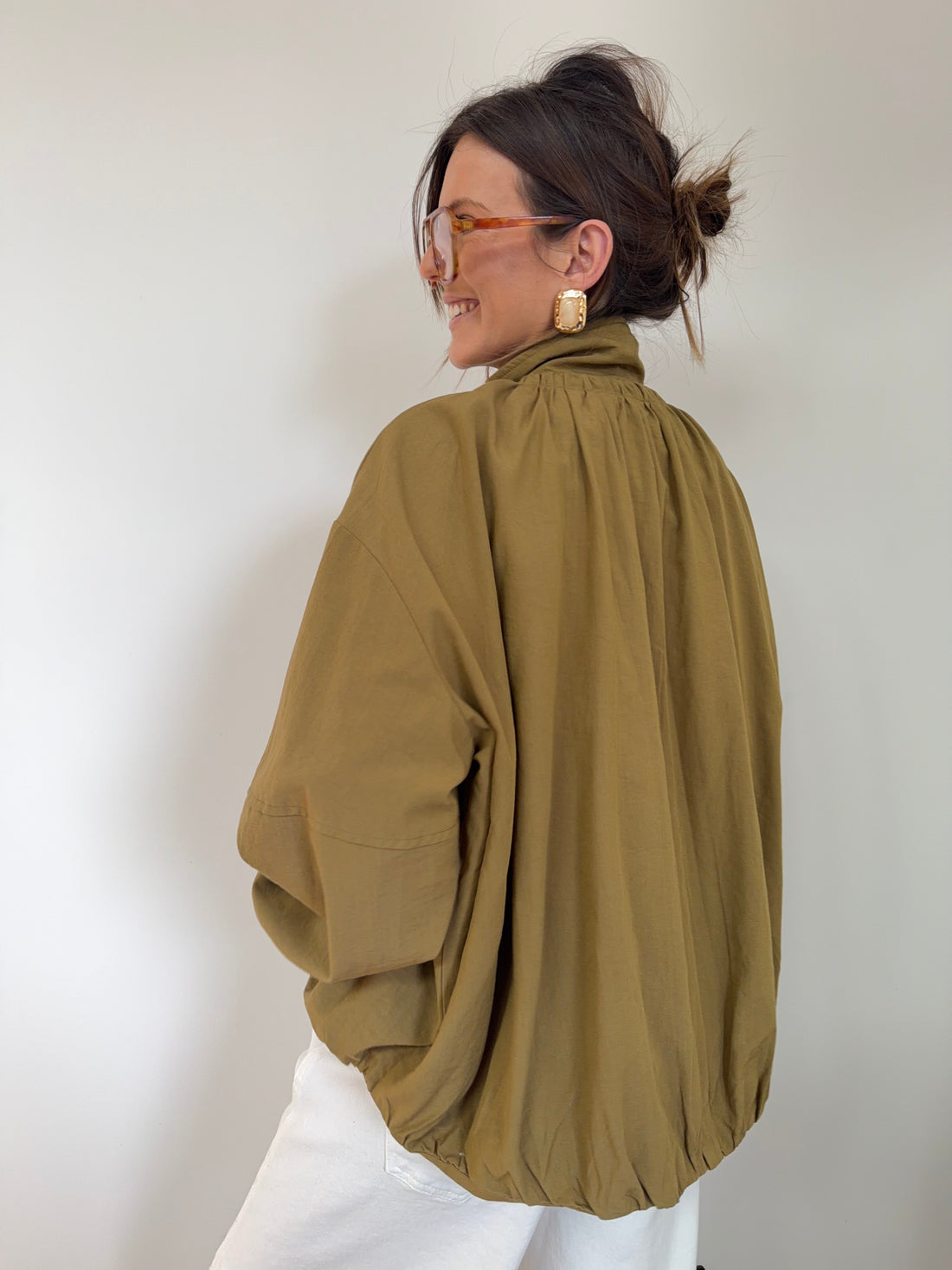 Veste oversize - olive